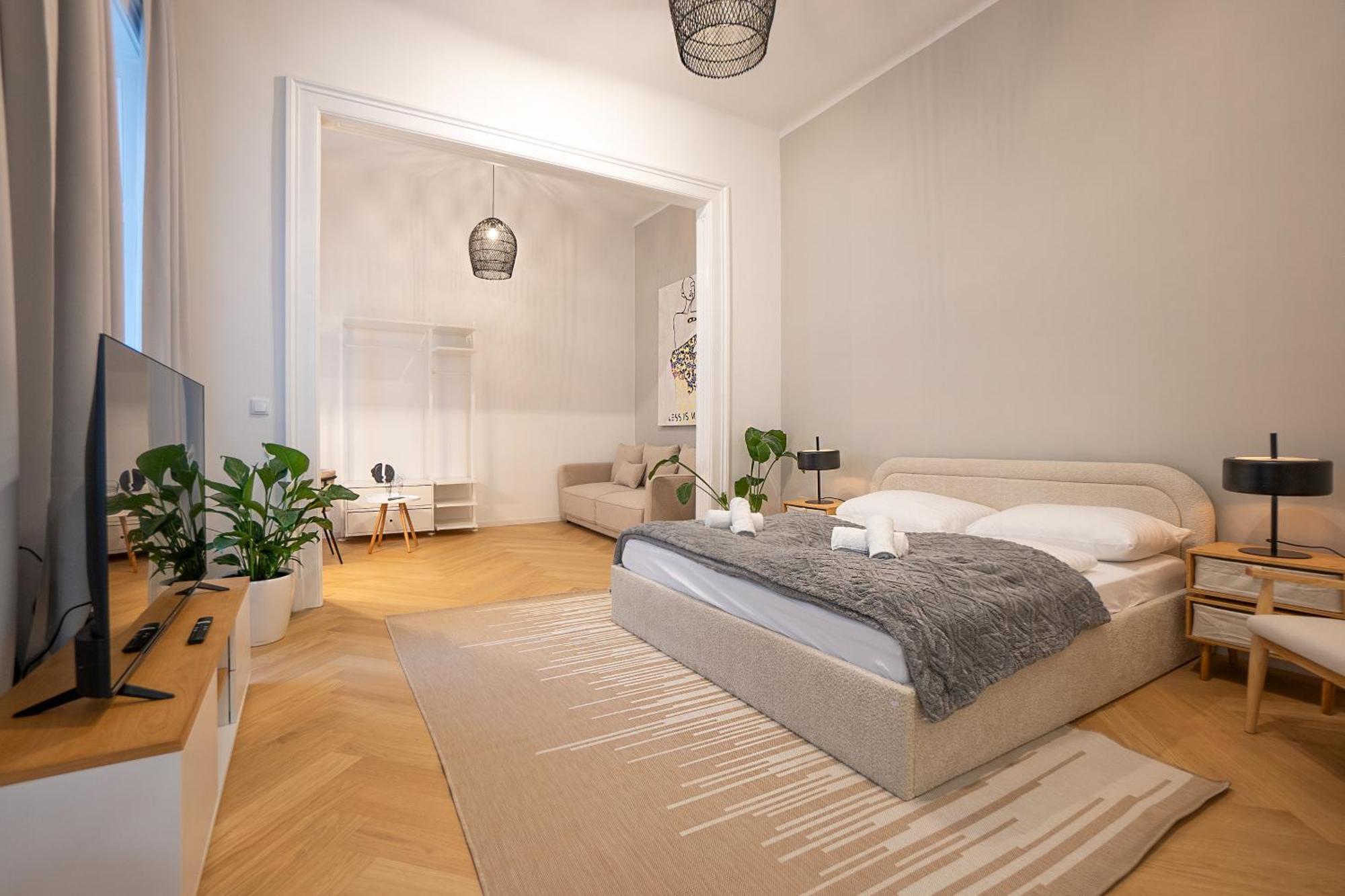Spacious 110М2 Flat In The City Center Vídeň Exteriér fotografie