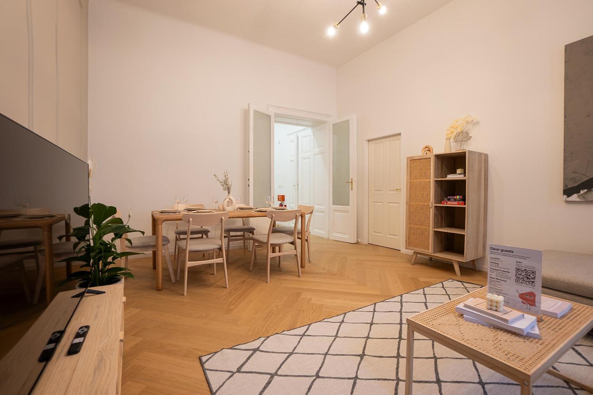Spacious 110М2 Flat In The City Center Vídeň Exteriér fotografie